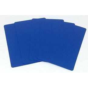 10 Bridge Size (Narrow) Blue CUT Cards for Poker Texas Hold'em Tournaments Blackjack Games in Kuwait