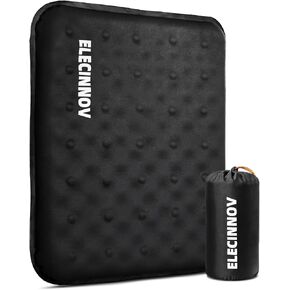 Inflatable Seat Cushion, Self Inflating Memory Foam Portable Stadium Seat Cushions for Bleachers Lightweight Camping Comfort Airplane Cushion for Long Flights Outdoor Events in Kuwait