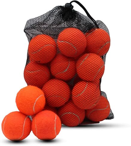 Swingers Tennis Balls,Training Exercise Balls for Pet Dog, High Elasticity Practice Tennis Balls for Beginner, with Mesh Carry Bag Easy to Transport in Kuwait