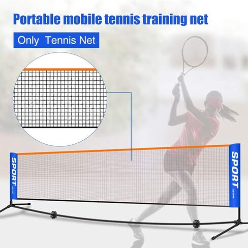 Portable Badminton Net for Tennis, Soccer, Volleyball Training Net Backyard Sport Training Foldable Portable Badminton Tennis Nets for Indoor Outdoor Court Garden Beach Backyard in Kuwait