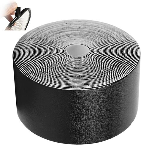OUKENS Premium Tennis Racket Tape | 5m Racquet Head Protection Guard | Anti-Scratch Frame Tape for Tennis, Padel, Squash Rackets | Durable Head Tape & Finishing Tape in Kuwait