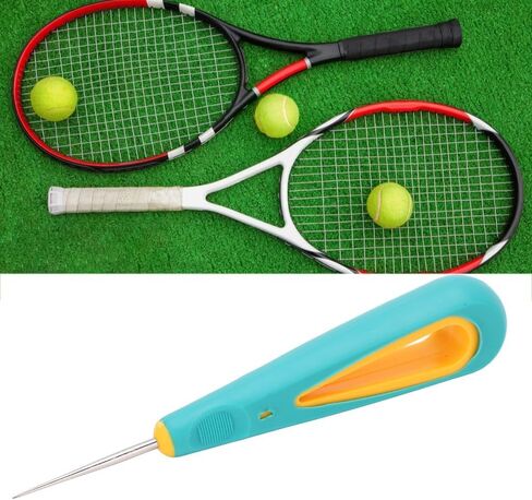 Racquet Stringing Straight Awl for Tennis & Badminton - Silicone Grip Steel Tool for Stringing Machines, Universal Fit in Kuwait