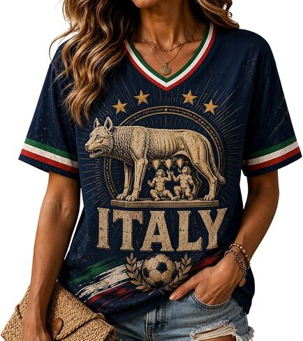 جيرسي للنساء مشجعي كرة القدم العالمية الفانيلة كأس كرة القدم 2026 جيرسي قصيرة الأكمام الخامس الرقبة قمصان العلم الرياضة القمم الصيف in Kuwait