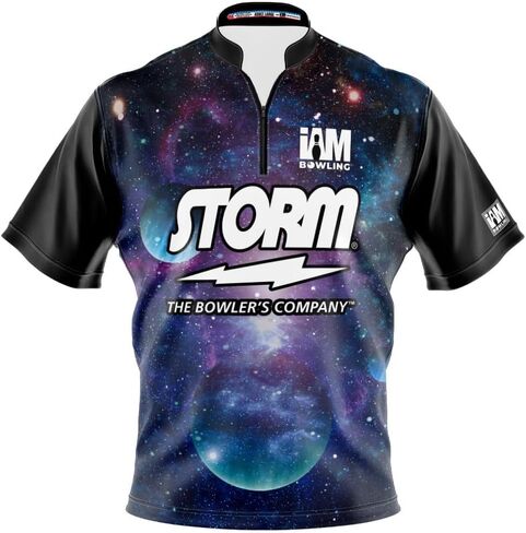 Logo Infusion I AM Bowling Jersey ياقة وشاح بأكمام قصيرة 2023-ST صُنع في الولايات المتحدة الأمريكية in Kuwait