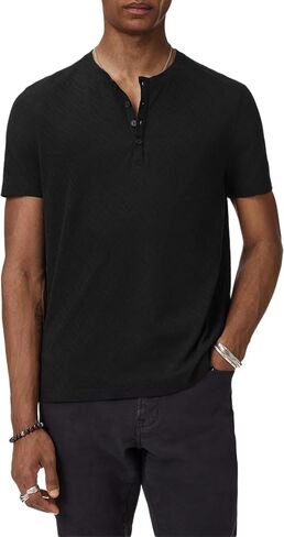 John Varvatos Men's Elm Henley in Kuwait