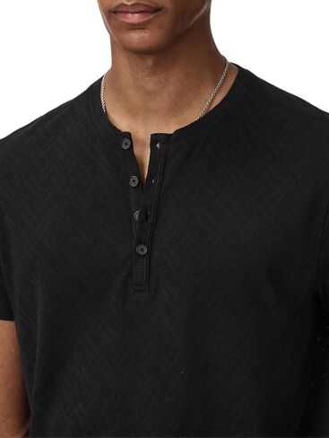 John Varvatos Men's Elm Henley in Kuwait