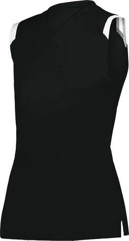 On The Rise Girls' Placket-XXS-BK/WH in Kuwait