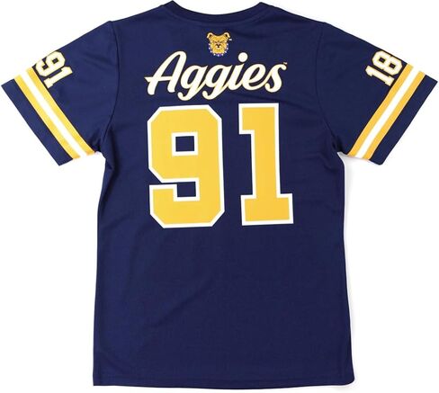 تي شيرت جيرسي لكرة القدم للسيدات من Big Boy North Carolina A&T Aggies S2 [أزرق داكن] - ID#74996-115-207-0-0 in Kuwait