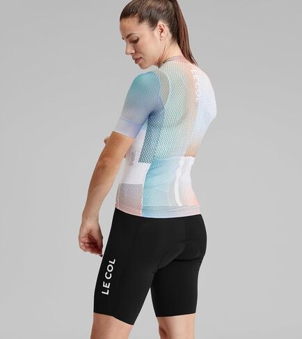 LE COL Women's Pro Air Jersey | Short Sleeve Cycling Shirt | Lightweight Brethable | Mesh Construction |S-XL in Kuwait
