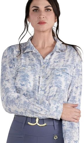 Dapplebay Equestrian Toile Breezy بأزرار لأعلى in Kuwait