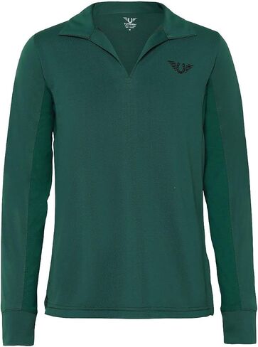 TuffRider Children's Taylor Long Sleeve Polo in Kuwait