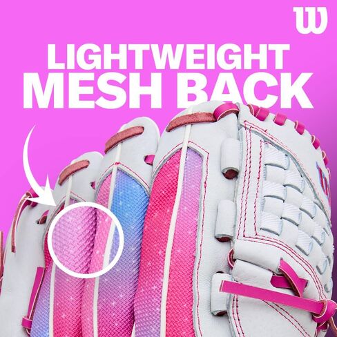 Wilson | A440 | Adult + Youth Fastpitch Softball Glove + Mitt | Sizes 11" - 12" | Right + Left Hand Throw | Multiple Styles in Kuwait