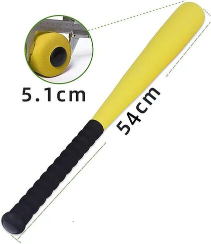 Soft Baseball Bat Kids Foam Baseball Bat Baseball Stick Baseball Ball EVA PVC Lightweight Comfortable Grip Suitable for Gift Giving Home Entertainment in Kuwait