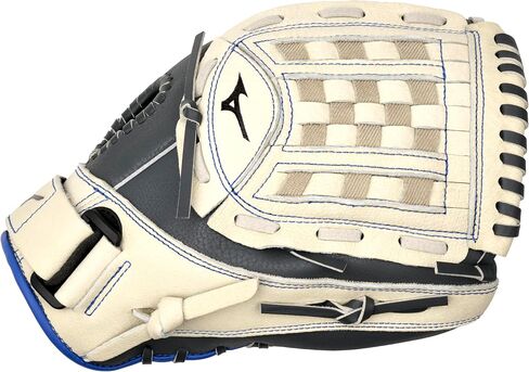 Mizuno Women's MMX1200 Fastpitch Softball Glove, Right Hand, Grey-White, 12 inches in Kuwait