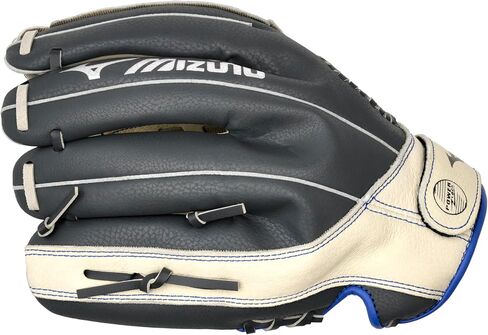 Mizuno Women's MMX1200 Fastpitch Softball Glove, Right Hand, Grey-White, 12 inches in Kuwait