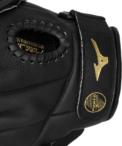 قفاز الكرة اللينة MMX115 Fastpitch للسيدات من Mizuno، اليد اليمنى، أسود، 11.5 بوصة in Kuwait