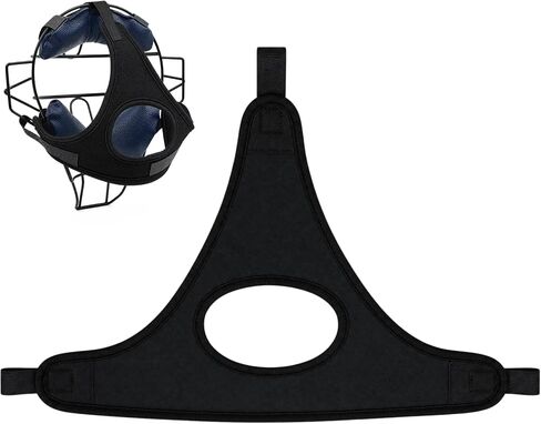 Unittype 1 Pcs Adjustable Traditional Catcher's/Umpire Facemask Harness, Aldult Catcher Mask Harness Replacement, Neoprene Head Strap for Baseball Softball Catchers Strap Umpire Masks in Kuwait