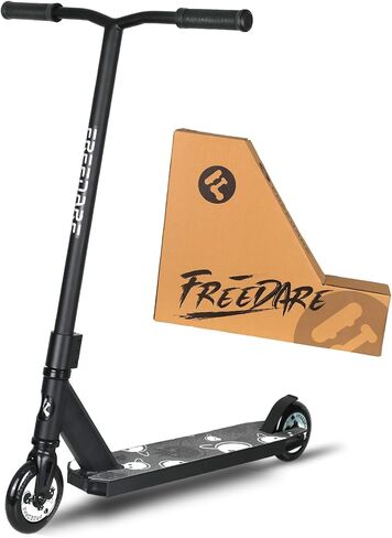 FREEDARE Pro Scooter Stunt Scooter سكوتر خدعة كاملة للأطفال من عمر 8 سنوات فما فوق، والمراهقين، والبالغين، والفتيان والفتيات، سكوتر الشارع الحر لمنتزه التزلج المتوسط ​​والمبتدئ in Kuwait