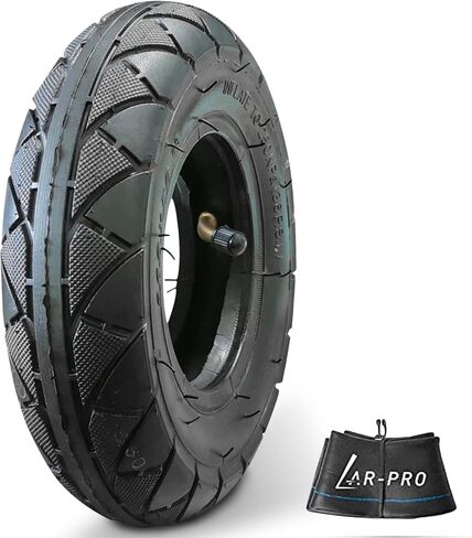 مجموعة الإطارات والأنابيب الداخلية AR-PRO 200X50 - أنبوب إطار سكوتر كهربائي متوافق مع ماكينة الحلاقة E100، E150، E200، Power Core E100، Dune Buggy، ePunk، Crazy Cart، PowerRider 360، eSpark in Kuwait