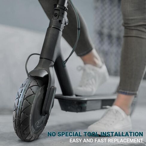مجموعة الإطارات والأنابيب الداخلية AR-PRO 200X50 - أنبوب إطار سكوتر كهربائي متوافق مع ماكينة الحلاقة E100، E150، E200، Power Core E100، Dune Buggy، ePunk، Crazy Cart، PowerRider 360، eSpark in Kuwait