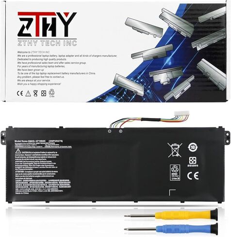 ZTHY AP19B8M Laptop Battery Replacement for Acer Swift 3 SF314-59 SF314-59-78Z8 TravelMate P4 TMP414-51 TMP414-51-54HA Porsche Design Book RS AP714-51GT-75VS Series 11.61V 55.97Wh 4821mAh 3-Cell in Kuwait