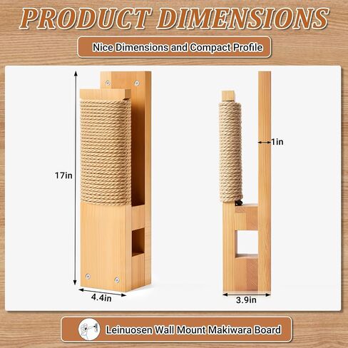 Leinuosen Wall Mount Makiwara Board Traditional Makiwara Punching Board Strike Pad for Adults Martial Arts Training Karate Taekwondo in Kuwait