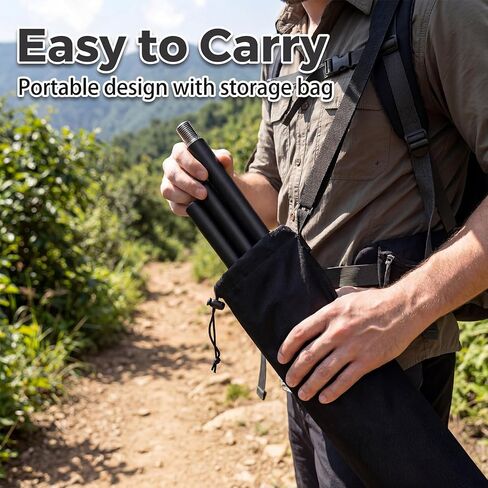 Collapsible Bo Staff 4ft & 6ft – Foam-Padded Martial Arts Practice Staff for Safe Training, Adjustable Portable Self-Defense Equipment with Carry Bag in Kuwait