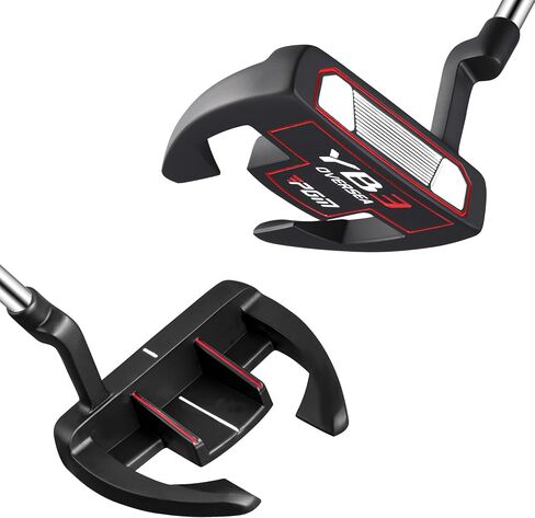 PGM Golf Putter for Men and Women - Anti-Twist Mallet Design with Alignment Guide & Stepped Shaft - Low Center of Gravity for Smooth, Accurate Putts - Right &Left Handed in Kuwait
