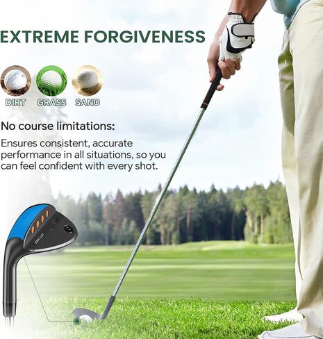 Golf Wedges, CNC Milled Face for More Spin and Control, 52/56/60/70 Degree Golf Sand Wedge, Gap Wedge, Lob Wedge Golf Clubs, Wedges Golf Clubs for Men Women Right Hand in Saudi Arabia