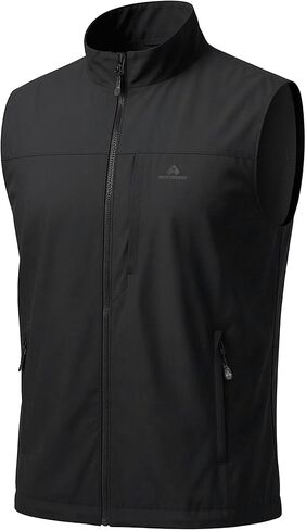 Pioneer Camp Men's Lightweight Quick-Dry Vest Sleeveless Outdoor Jacket with Multi Pockets for Running Hiking Fishing in Kuwait