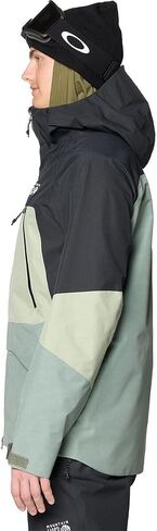 Mountain Hardwear، سترة Sky Ridge GORE-TEX - للرجال، Wet Stone/White Sage/Black، M in Kuwait