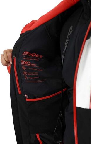 Spyder M RIVAL JKT (Men's), Black, Small in Kuwait