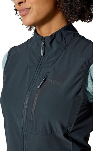 سترة Borealis Softshell النسائية من Rab - جيليه خفيف الوزن طارد للماء للتنزه سيرًا على الأقدام والتسلق in Kuwait
