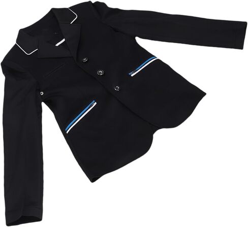 RiToEasysports Kids Equestrian Jacket, Lightweight Breathable Riding Coat, Cotton Blend for Children Horse Show Training Events in Kuwait