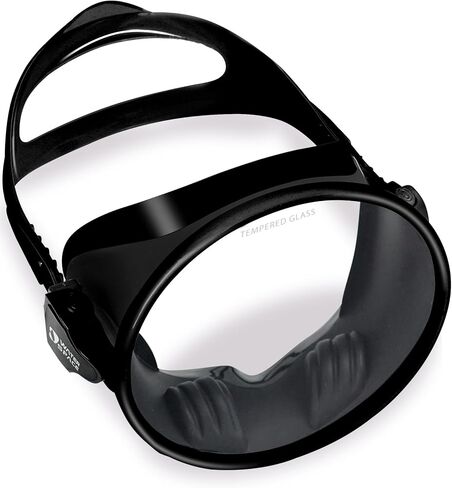 Water Space Wipe Anti Fog Oval Diving Mask for Adults Youth Over16, HD Tempered Glass 180° Clear Vision No Leak Soft Silicone in Saudi Arabia