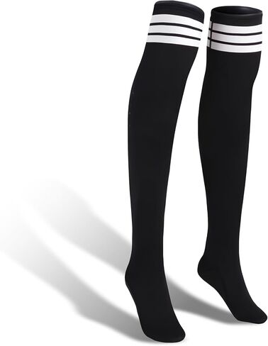 Thermal Dive Skins Leggings - Small - 2mm Neoprene Anti-Slip Stockings for Scuba/Snorkeling | Winter & Deep Dive Protection | Fashion Thermal Wear with Muscle Warmth & Grip Soles in Kuwait