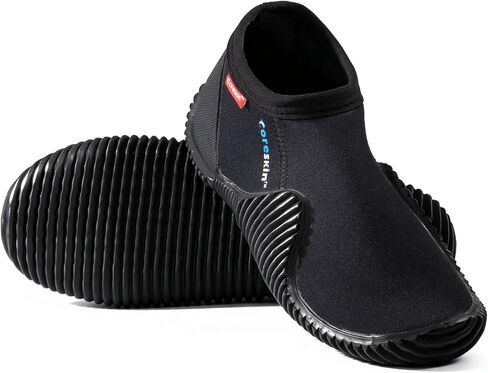 3mm Neoprene Dive Boots with Anti-Slip Rubber Sole | Comfort, Warmth, Anti-Slip & Protection, Versatile Water Sports Boots for Scuba Diving, Snorkeling, Kayaking, Beach Use in Kuwait