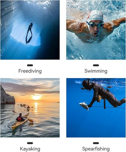 Black Camouflage Rash Guard Top/Pants for Men, Split UV Protection Wetsuit Dive Skins for Spearfishing Snorkeling Surfing Scuba Diving Swimming in Kuwait