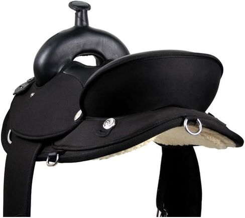 Abetta Gaited Comfort Trail Saddle 18 Black in Kuwait