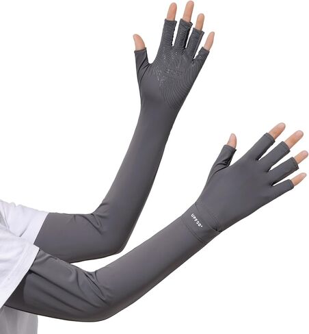 Sun Gloves for Women – UV Protection, Breathable, Touchscreen & Watch-Friendly Driving Gloves, UPF SPF Sun Protection in Kuwait