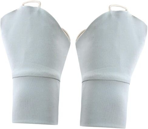 Summer Sunblock Gloves Fingerless Mittens Nonslip Cooling Lightweight Stretchable Protector Short Gloves for Outdoor- Grey in Kuwait