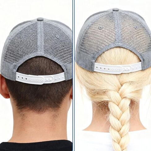 2 حزمة Snapback موسع قبعة موسع قبعة حجم Snapback قابل للتعديل القبعات المفاجئة مشبك قفل سيليكون 7 حفرة كاب نصف حجم تمديدات قبعات البيسبول إصلاح استبدال الأبيض in Kuwait