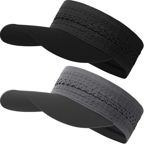 Sun Protection Sports Cap,Breathable Quick Dry Running Hat with Moisture Wicking Sweatband,Cap for Hiking Golf Tennis Fishing in Kuwait