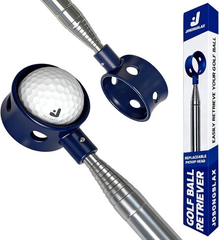 Golf Ball Retriever Telescopic for Water, 9/12/15/20Ft GolfBall Grabber Tool, Golf Accessories Gifts for Men, Women & Golfers, Golf Balls Picker with Stainless Steel Shaft & Rubber Grip in Kuwait