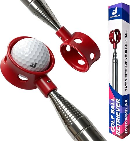 Golf Ball Retriever Telescopic for Water, 9/12/15/20Ft GolfBall Grabber Tool, Golf Accessories Gifts for Men, Women & Golfers, Golf Balls Picker with Stainless Steel Shaft & Rubber Grip in Kuwait