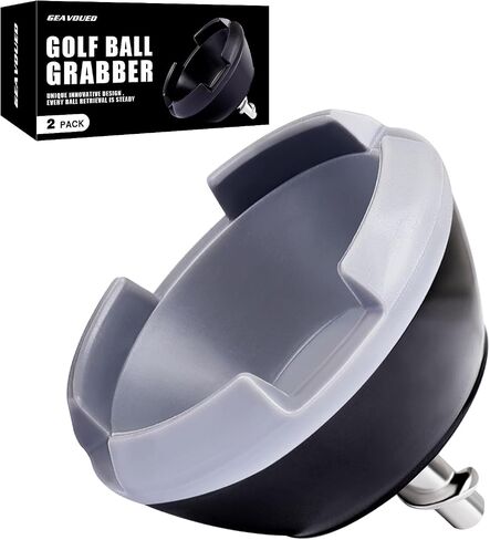 Golf Ball Picker Upper for Putter,2 Pack 4-Claw Pressure Golf Ball Grabber, Premium Golf Ball Retriever for Putter in Kuwait