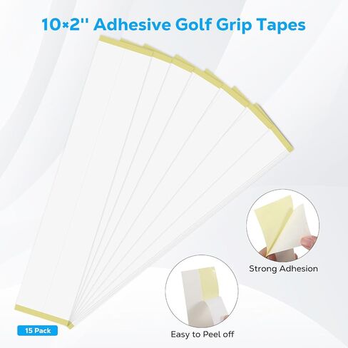 MoKo Golf Grip Kit for Regripping Clubs, Portable Golf Regripping Kit, Includes Hook Blade, Tapes, Rubber Clamp, Bench Vise, Tape Remover, Gloves, Solvent and Nozzles, Easy to Use in Kuwait