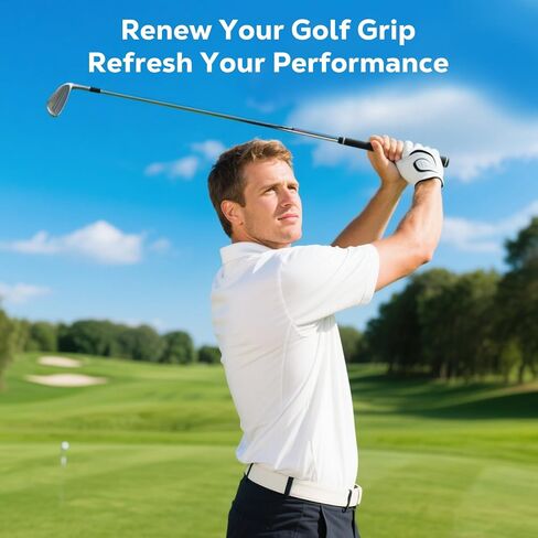 MoKo Golf Grip Kit for Regripping Clubs, Portable Golf Regripping Kit, Includes Hook Blade, Tapes, Rubber Clamp, Bench Vise, Tape Remover, Gloves, Solvent and Nozzles, Easy to Use in Kuwait