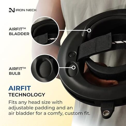 Iron Neck 3.0 Pro, Strength Kit Bundle, Advanced 360° Neck Trainer and Resistance Bands for Progressive Strength Training, Pain Relief, and Injury Prevention in Kuwait