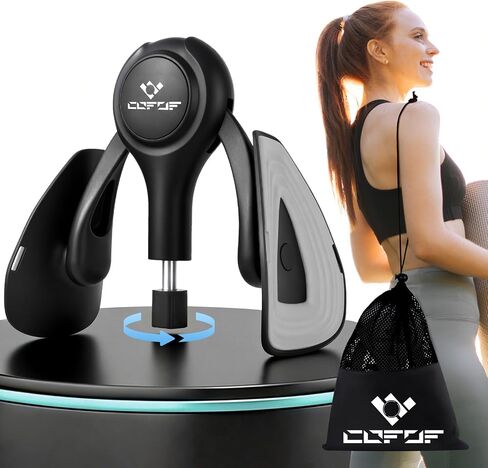 Thigh Trainer for Women, 15-70LB Adjustable Resistance Inner Thigh Exerciser for Pelvic Floor Muscle Repair, Thigh Trainer Kegel Exercise for Shaping, Yoga & Weight Loss at Home Gym in Kuwait
